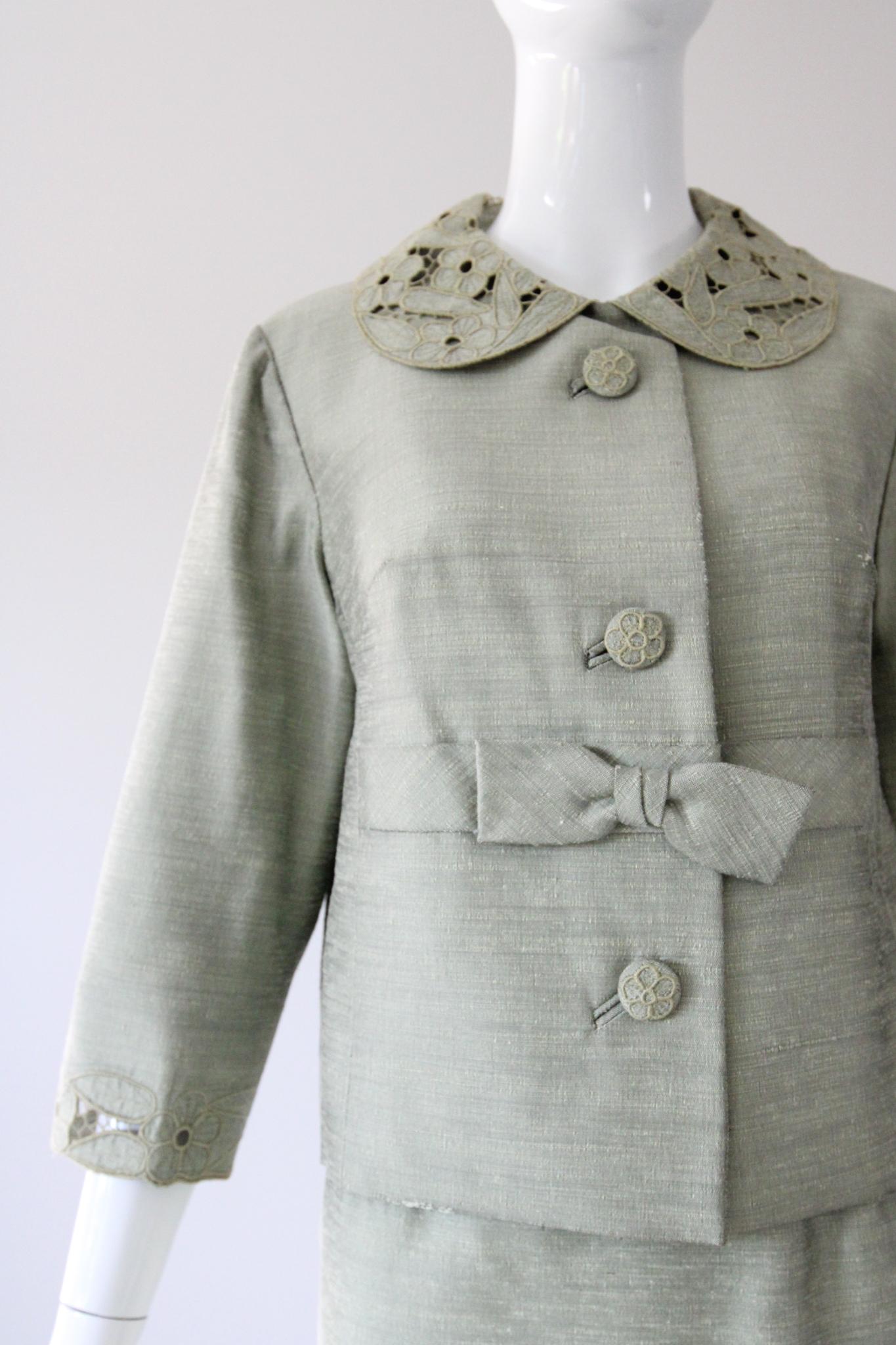 Vintage 1960's Greene & Greene Greene & Greene, abito con gonna Vintage 1960's Suit UK 8-10 US 4-6 In condizioni buone in vendita a Cheltenham, GB