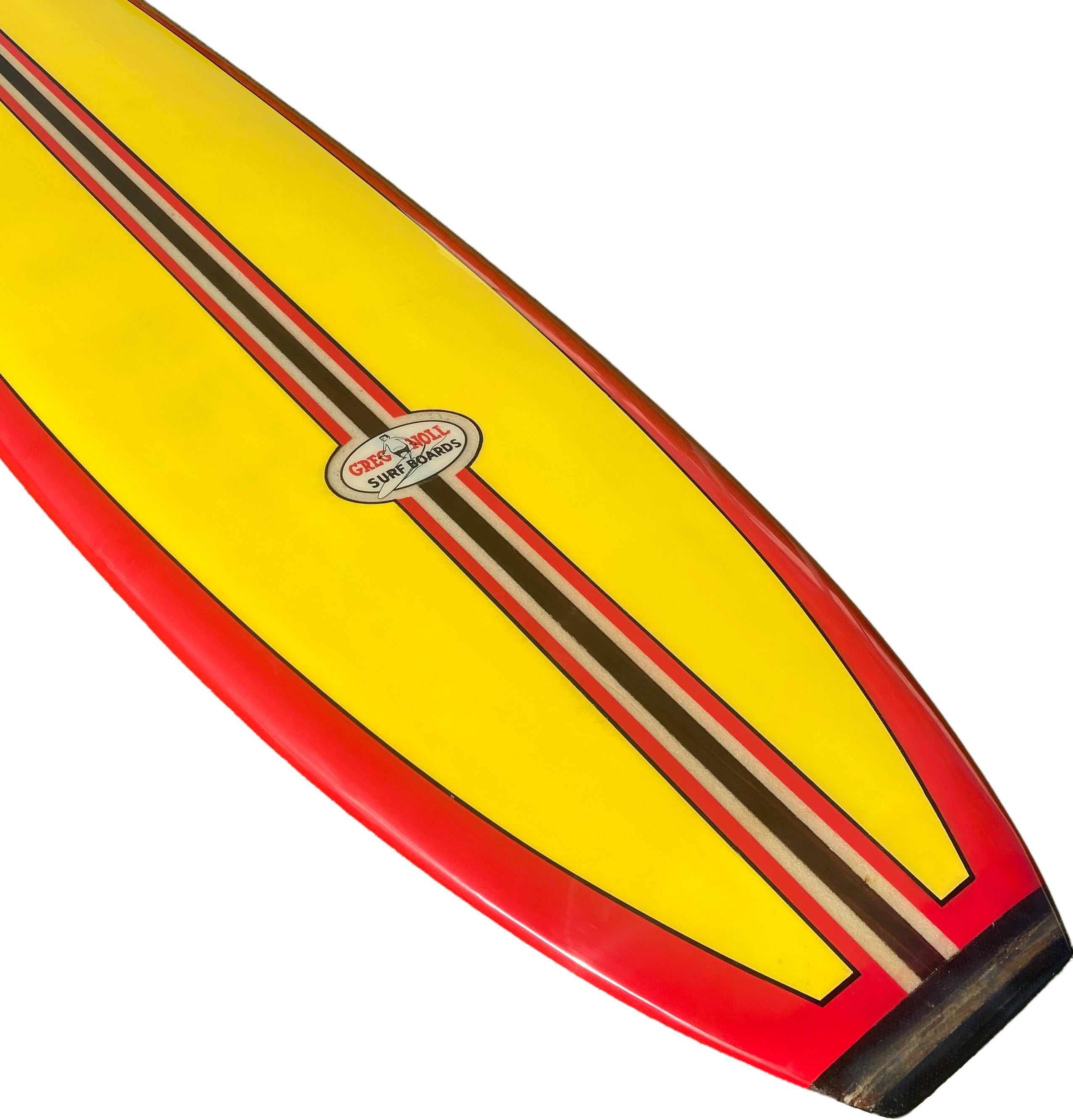 Vintage 1960s Greg Noll Classic Longboard In Good Condition In Haleiwa, HI