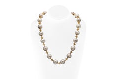 Vintage 1960s Hammered Silver Bubbles Necklace