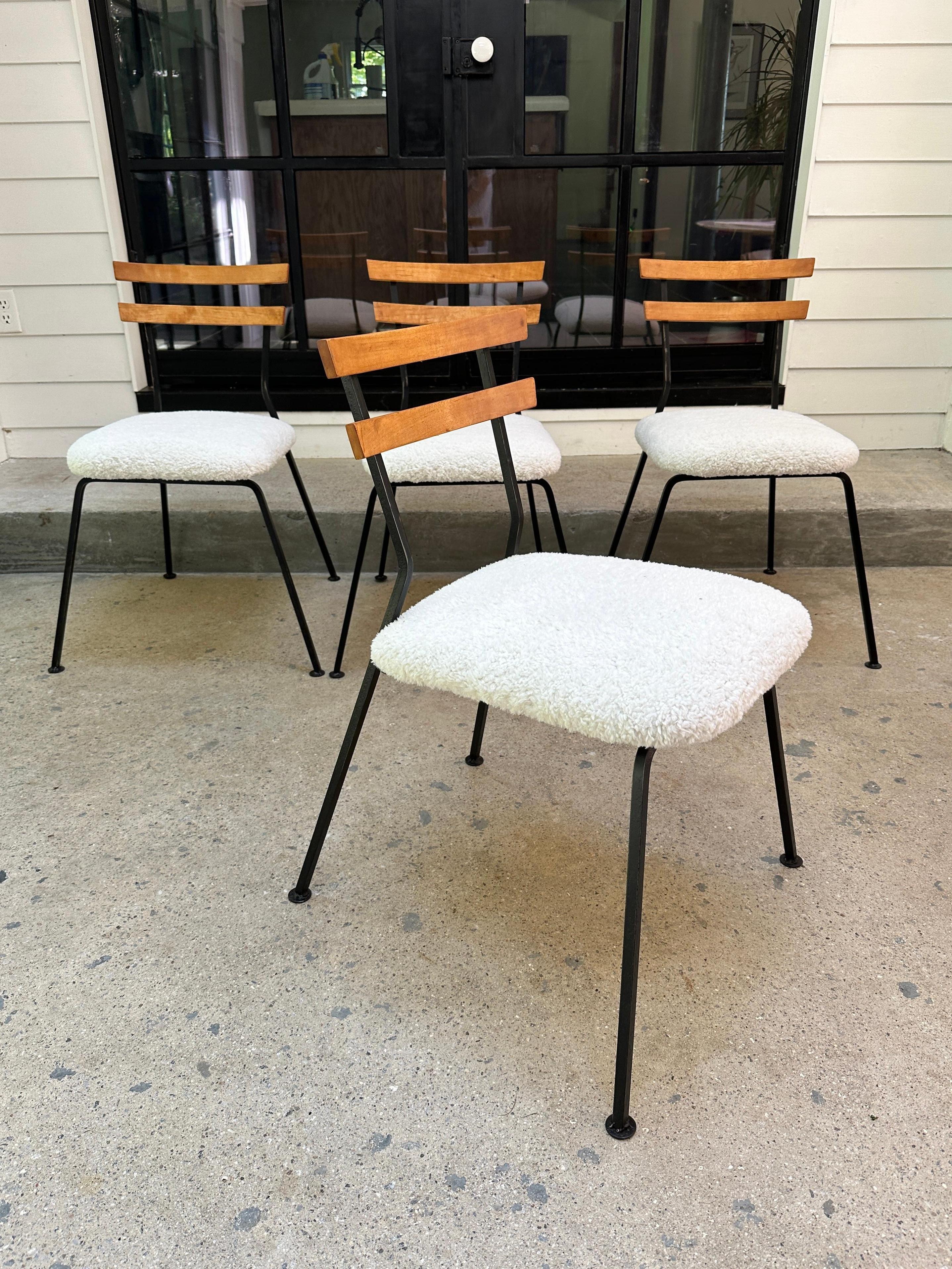 Set di sedie in ferro da interno/esterno vintage degli anni '60 Hobbyest, unico nel suo genere in vendita 2