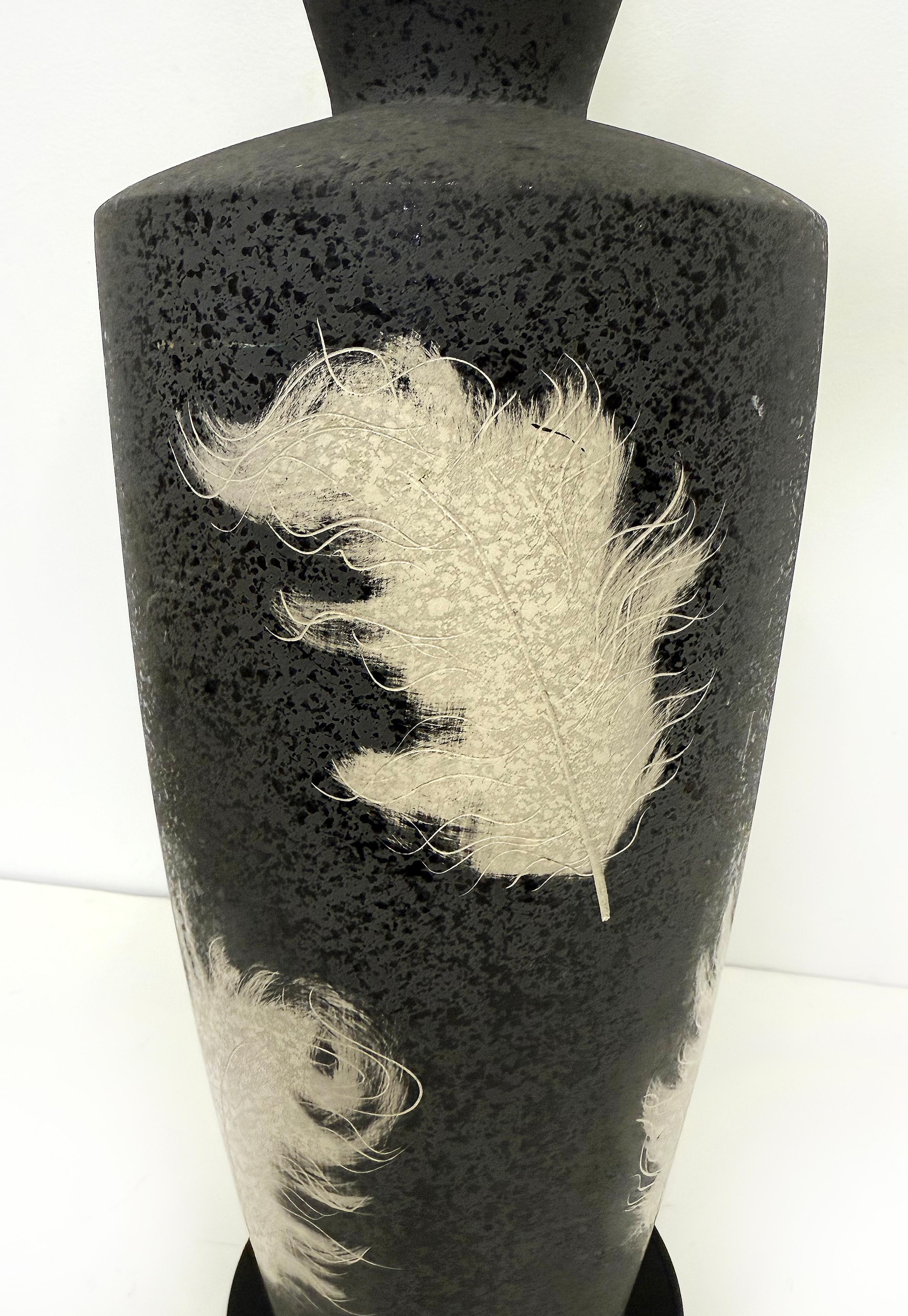 Lámpara de mesa vintage de cerámica Hollywood Regency de los años 60 en Bueno estado para la venta en Miami, FL