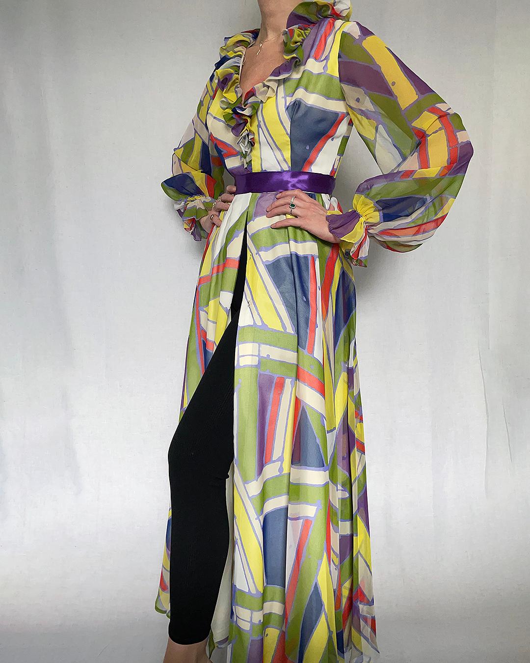 Vintage 1960s Hostess Dress 6