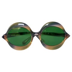 Gafas de sol vintage de camuflaje PIERRE CARDIN "KISS", icónicas de los años 60