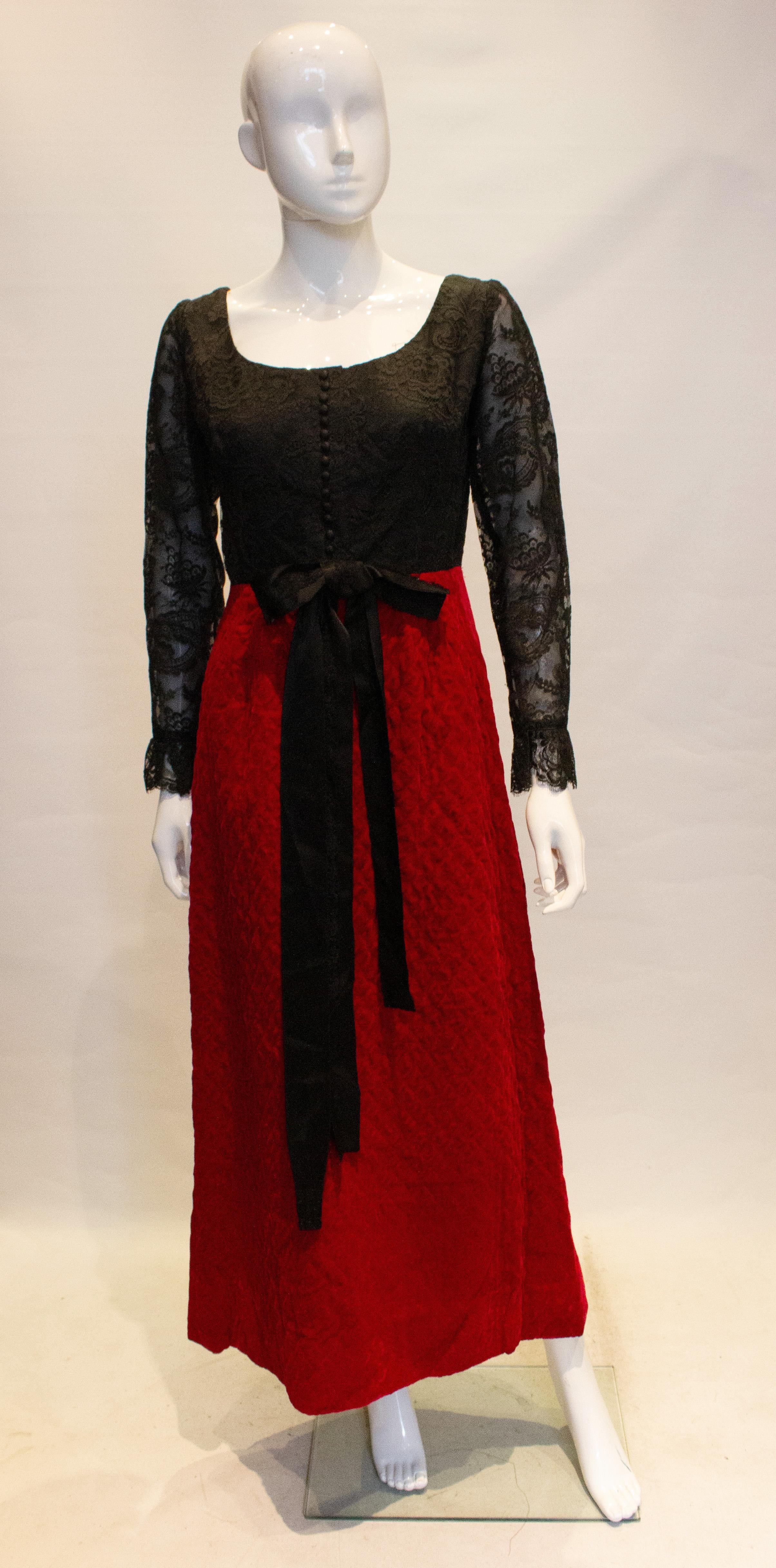 Vintage 1960er Irving Ross Abendkleid, Vintage im Zustand „Gut“ im Angebot in London, GB