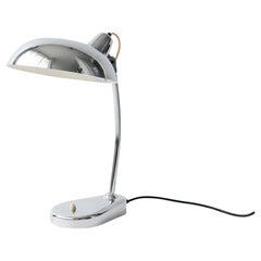 Vintage 1960 Italian Lamp Seminara "Ministeriale" in metallo cromato