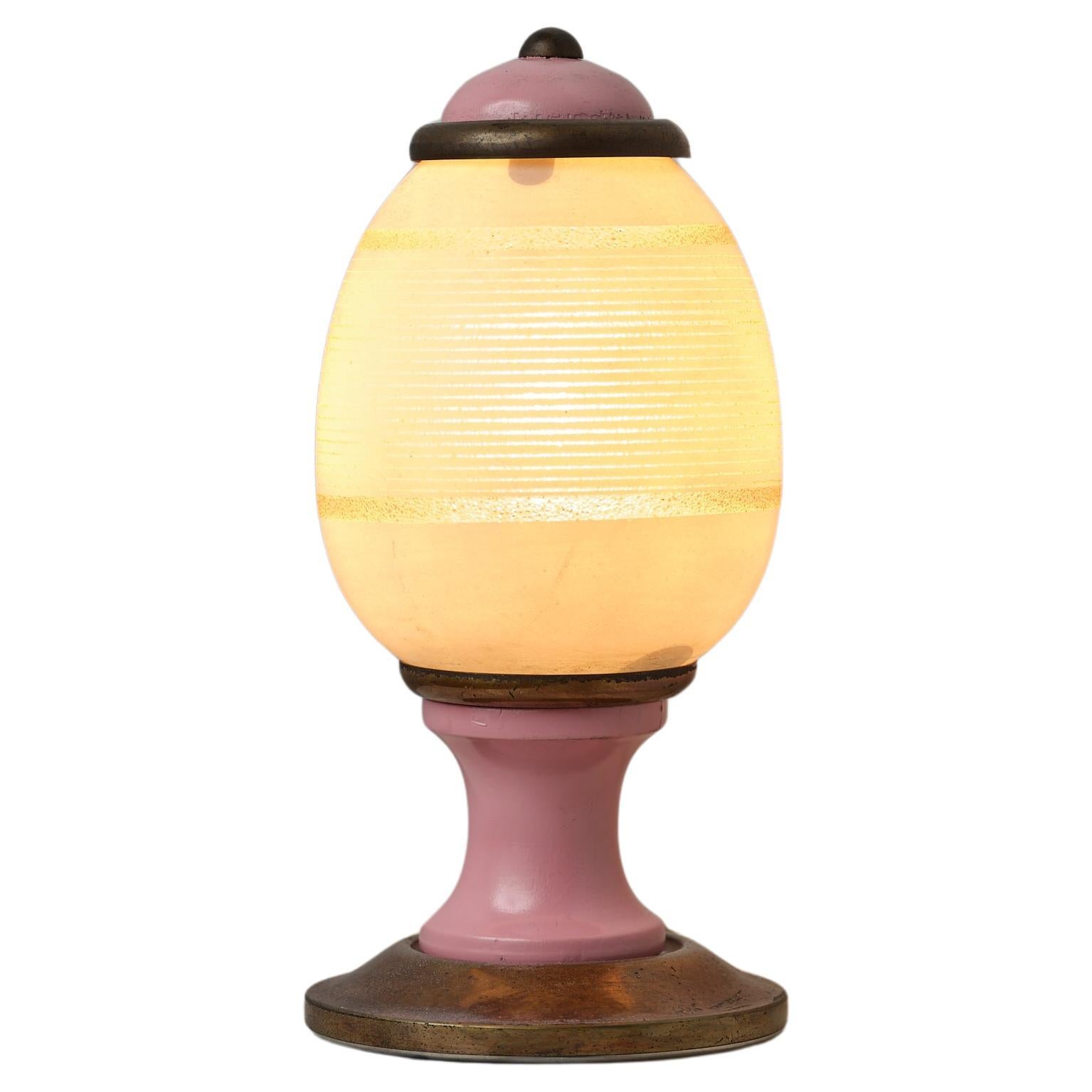 Vintage 1960s Italian Table Lamp
