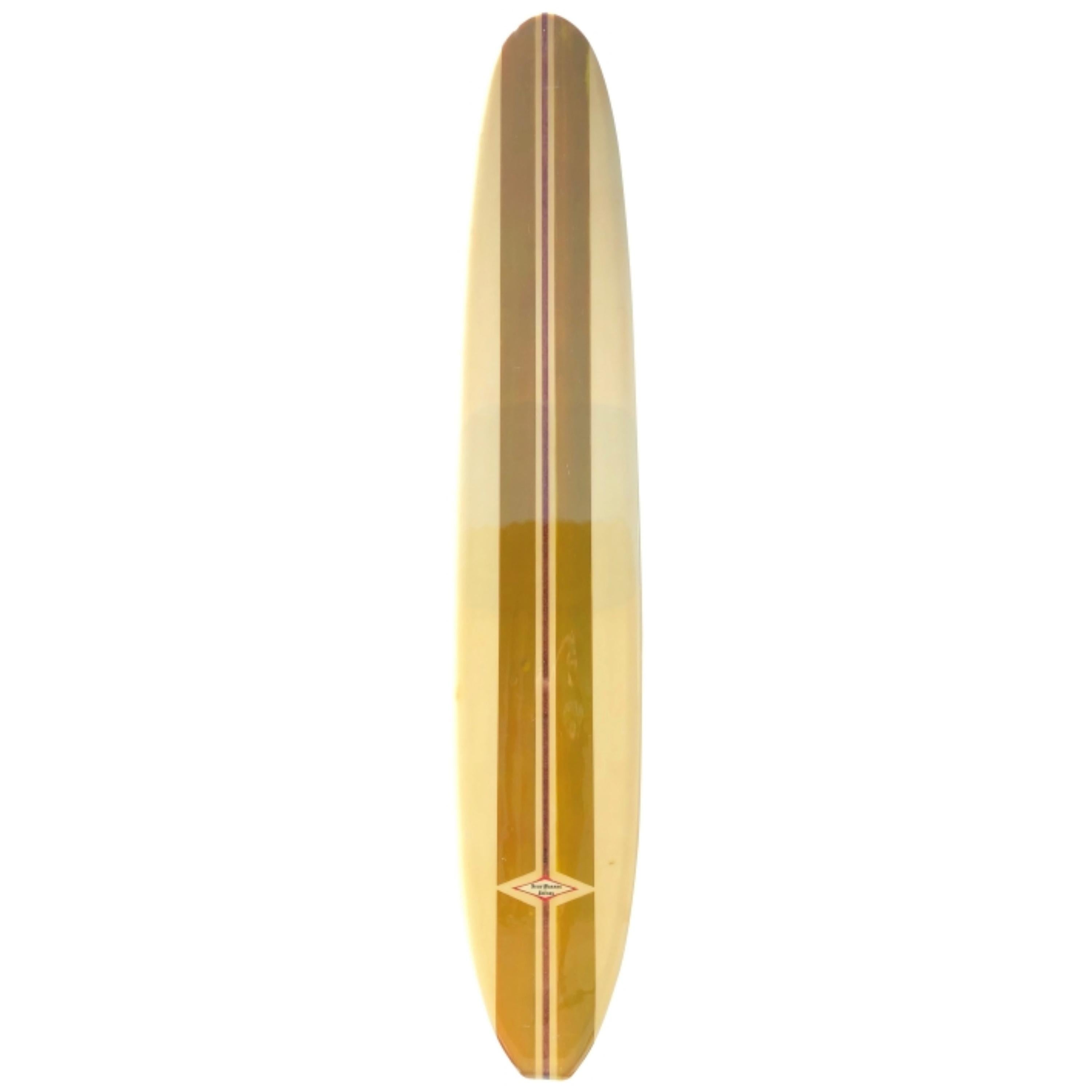 Vintage 1960s Jacobs Longboard Surfboard