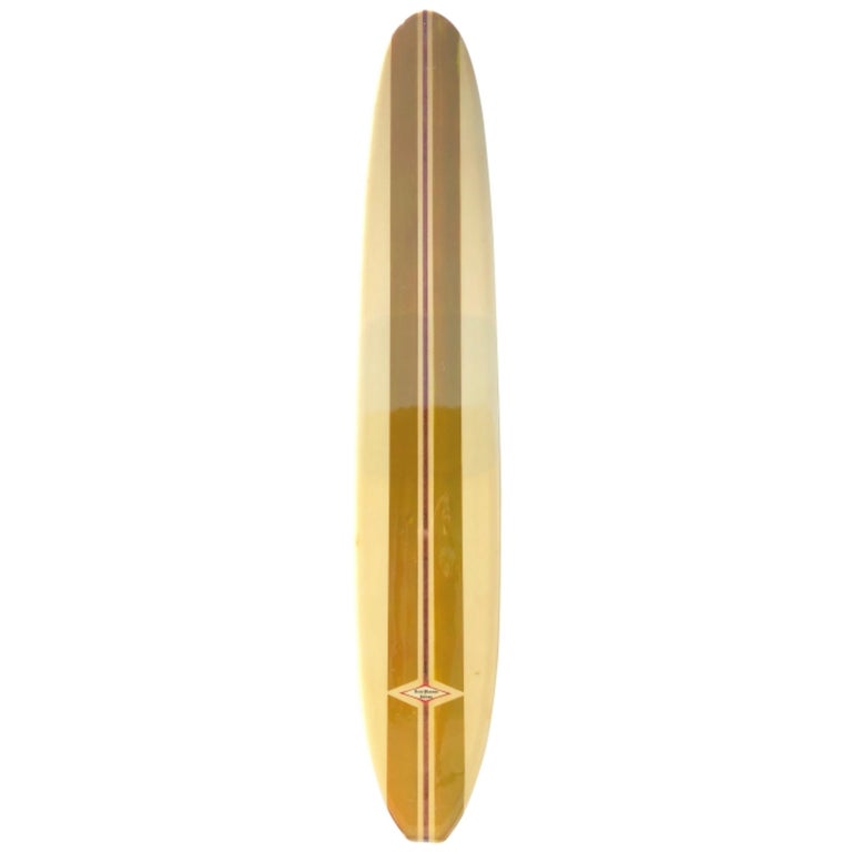 Vintage 1960s Jacobs Longboard Surfboard at 1stDibs