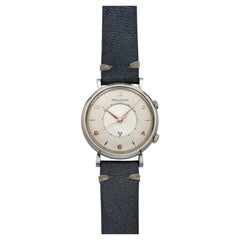 Vintage 1960s Jaeger-LeCoultre Memovox 3151 Steel Bullseye Alarm Manual 35mm