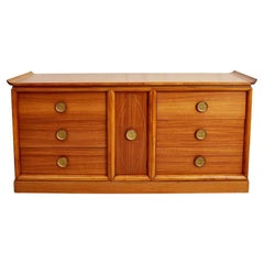 Credenza vintage estilo James Mont de los años 60