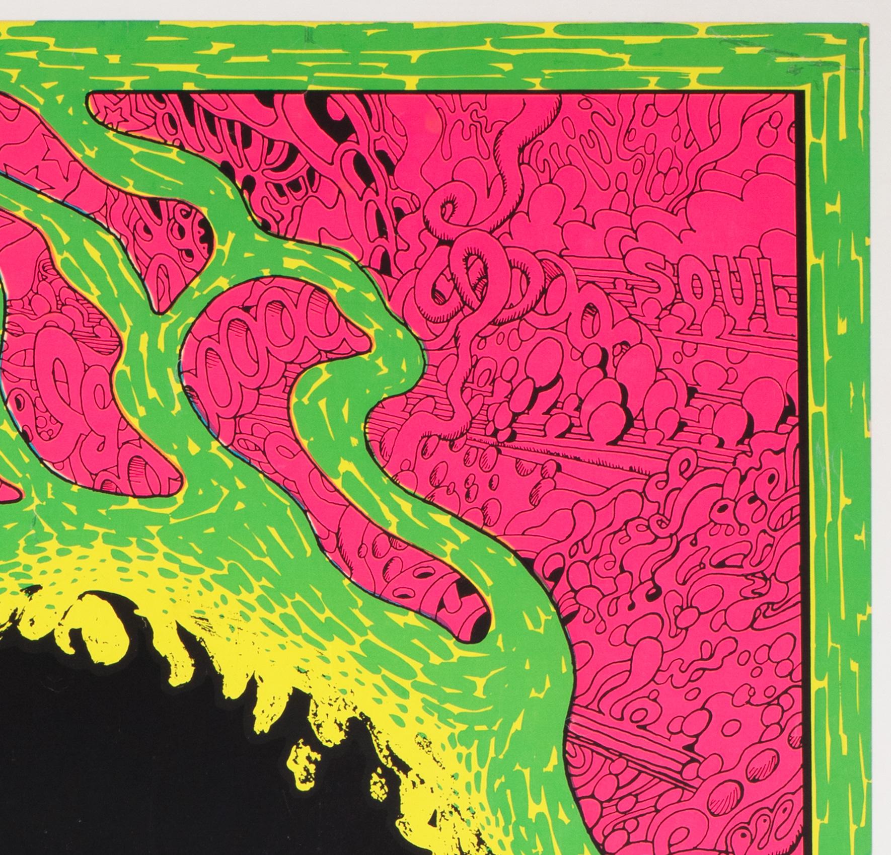 Canadese Poster d'epoca del 1960 di Jimi Hendrix, Joe Roberts Jr. in vendita