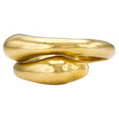 Vintage 1960s Lalaounis Gold Double Headed Duck Ring