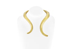 Vintage 1960s Lalaounis Gold Ram Horns Necklace