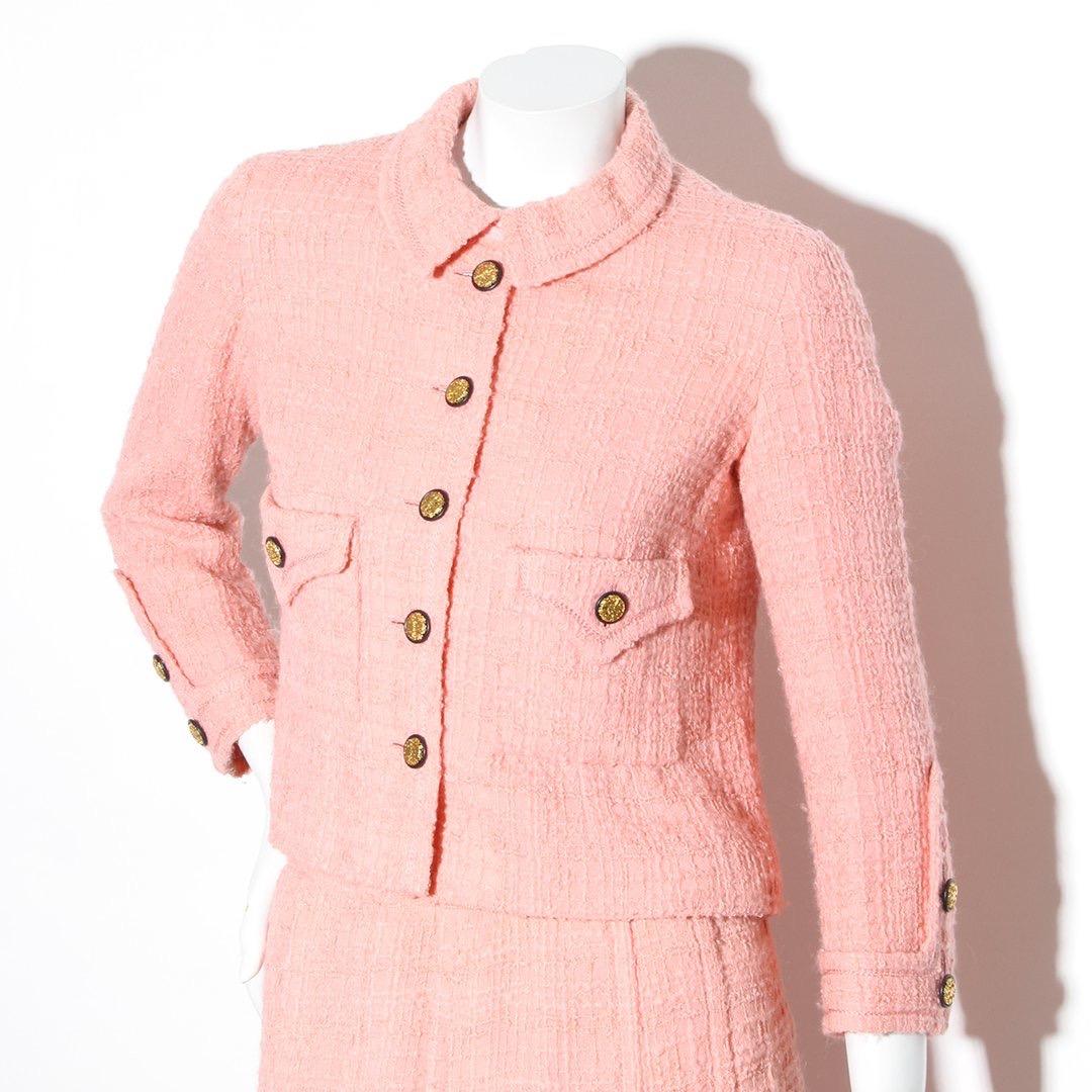 vintage chanel skirt suit