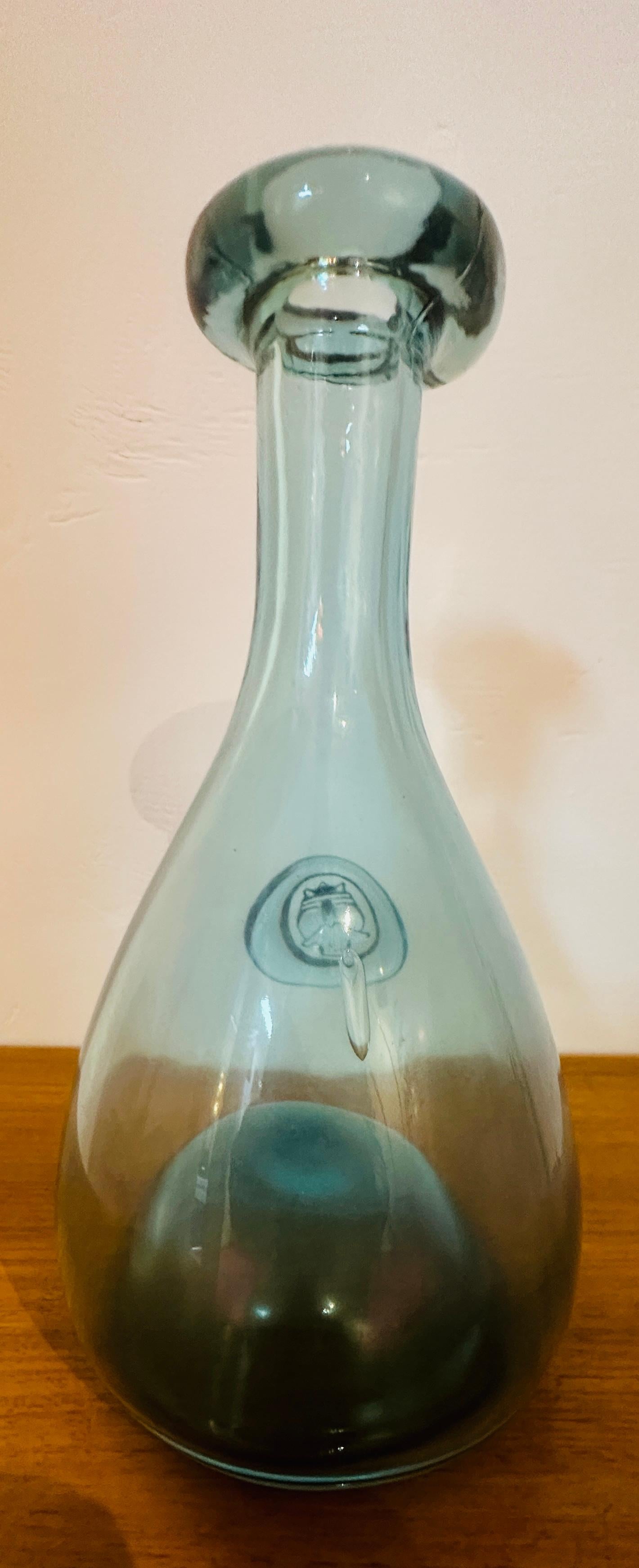 Verre brun Carafe 