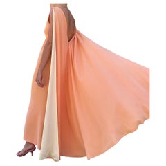 1960s Malcolm Starr Cape Gown