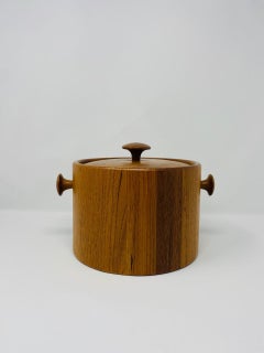 Vintage Danish 1960s Midcentury Digsmed Teak Ice Bucket