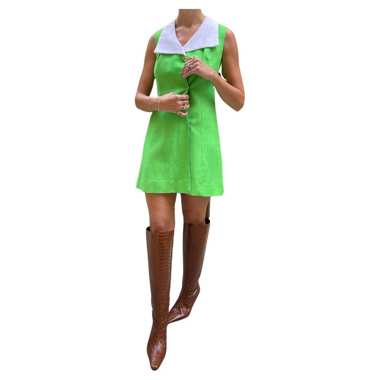 1960s Mod Mini Dress