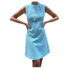 VINTAGE 1960s MOD SHIFT DRESS