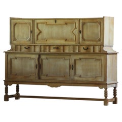 Vintage 1960s Oak Cabinet - Cupboard Style of Danish Design Henning Kjærnulf