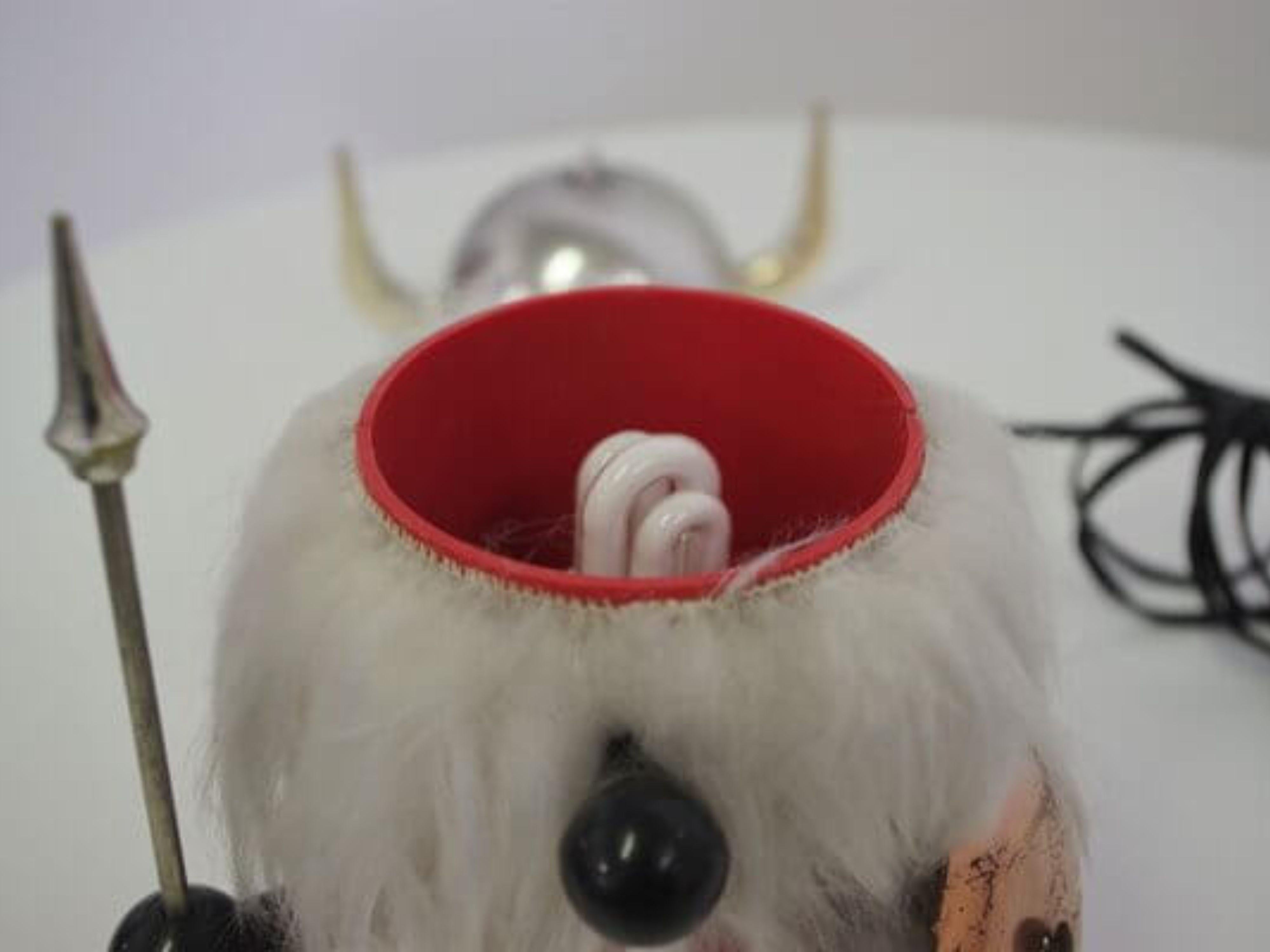 Vintage 1960s Olaf Viking Table Lamp by Oldtimer Ferrari - Un icono de mediados de siglo en venta 7