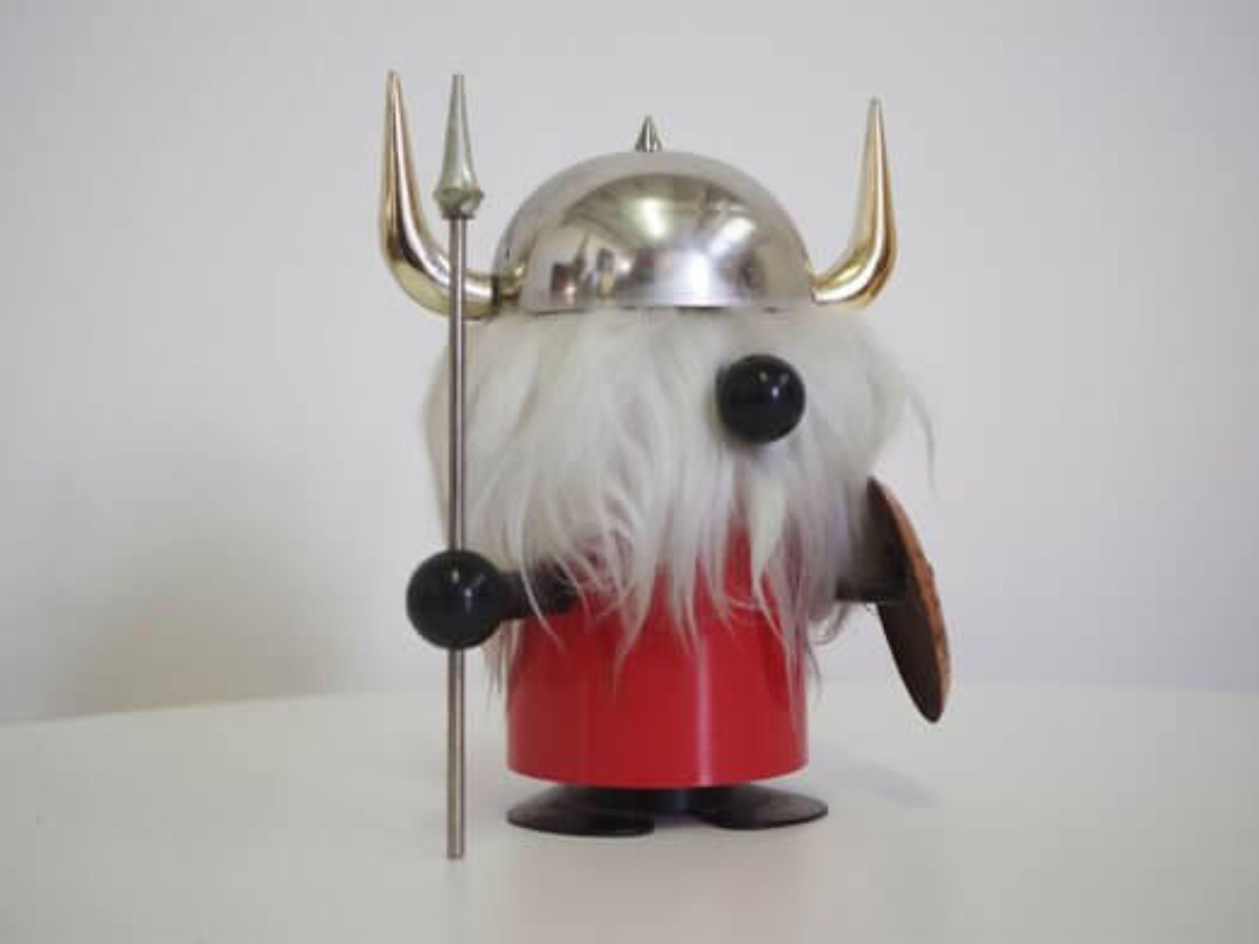 Vintage 1960s Olaf Viking Table Lamp by Oldtimer Ferrari - Un icono de mediados de siglo en Bueno estado para la venta en Manzano, IT