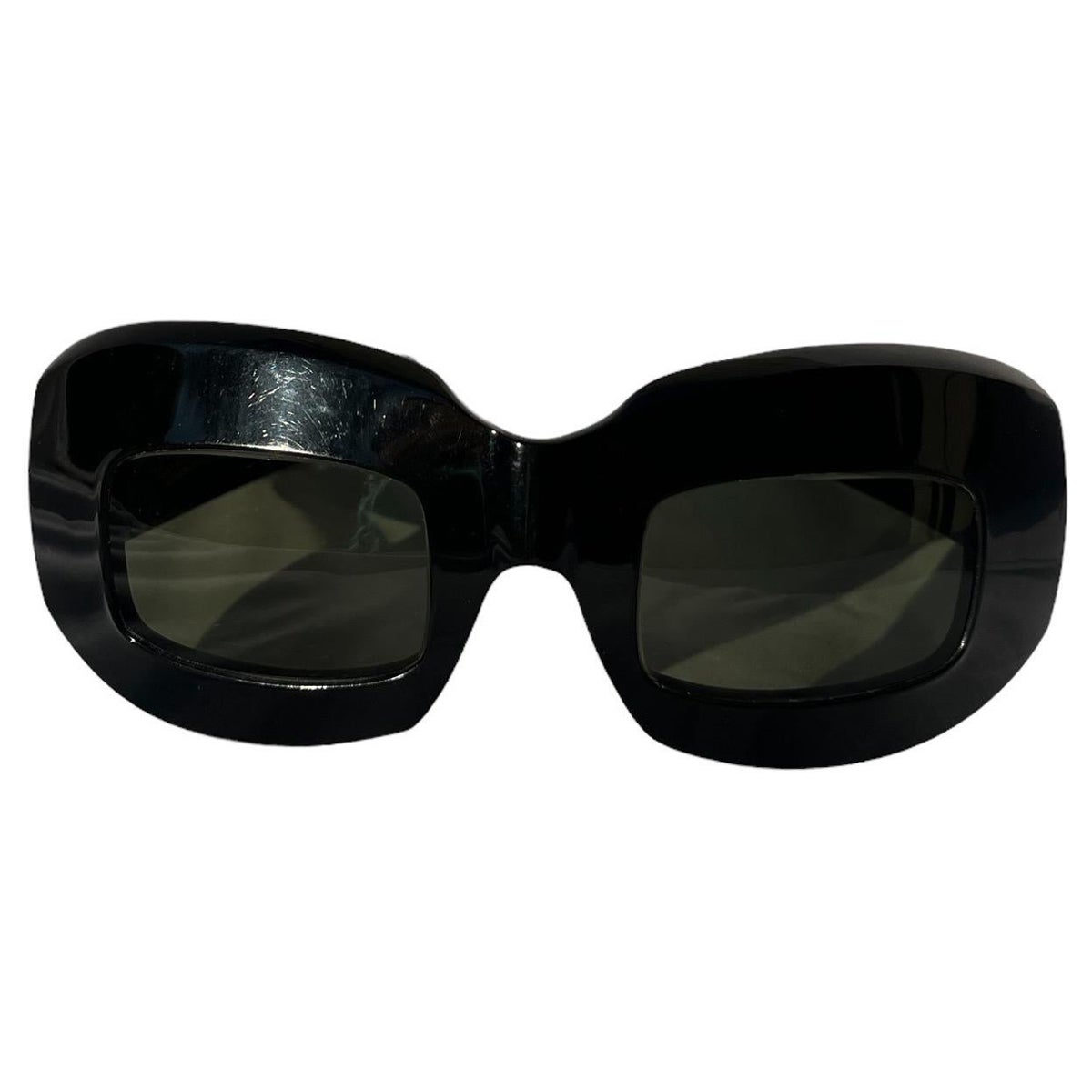 Vintage 1960s Oliver Goldsmith Mod Black Sunglasses