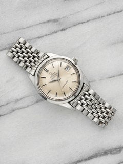 Vintage 1960s Omega Seamaster 168.024 Stainless Steel Silver Dial Auto 36mm
