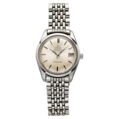 Vintage 1960s Omega Seamaster 168.024 Stainless Steel Silver Dial Auto 36mm