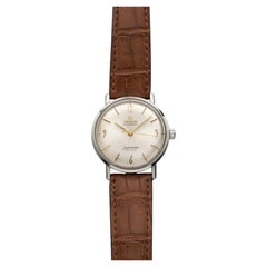 Vintage 1960s Omega Seamaster De Ville 165.020 Steel Silver Dial Auto 34mm