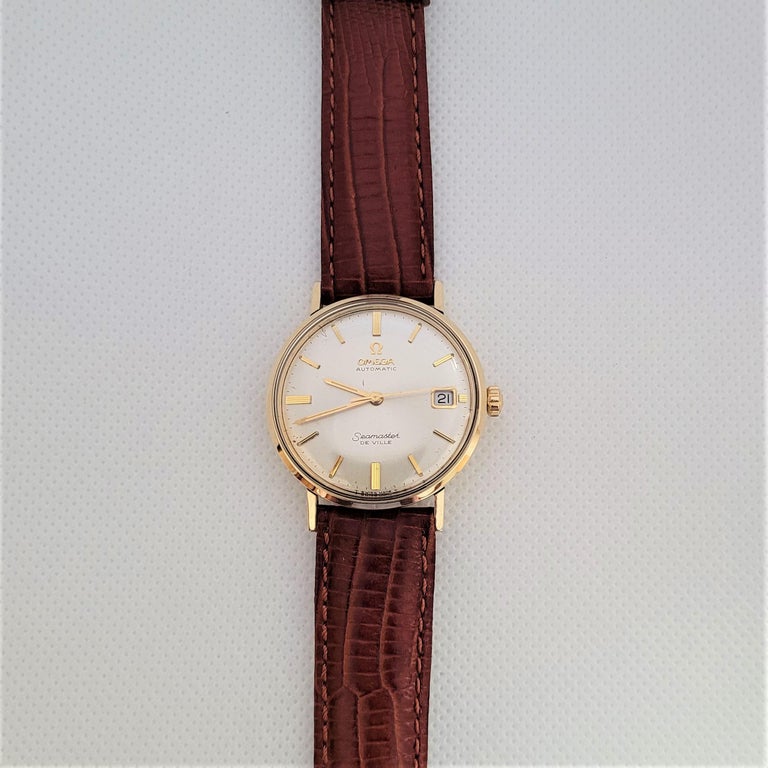 Vintage 1960's Omega Seamaster Deville Watch Automatic Mens Serviced Warranty 2