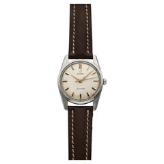 Vintage 1960s Omega Seamaster Stainless Steel Tapestry Dial Auto 33 mm