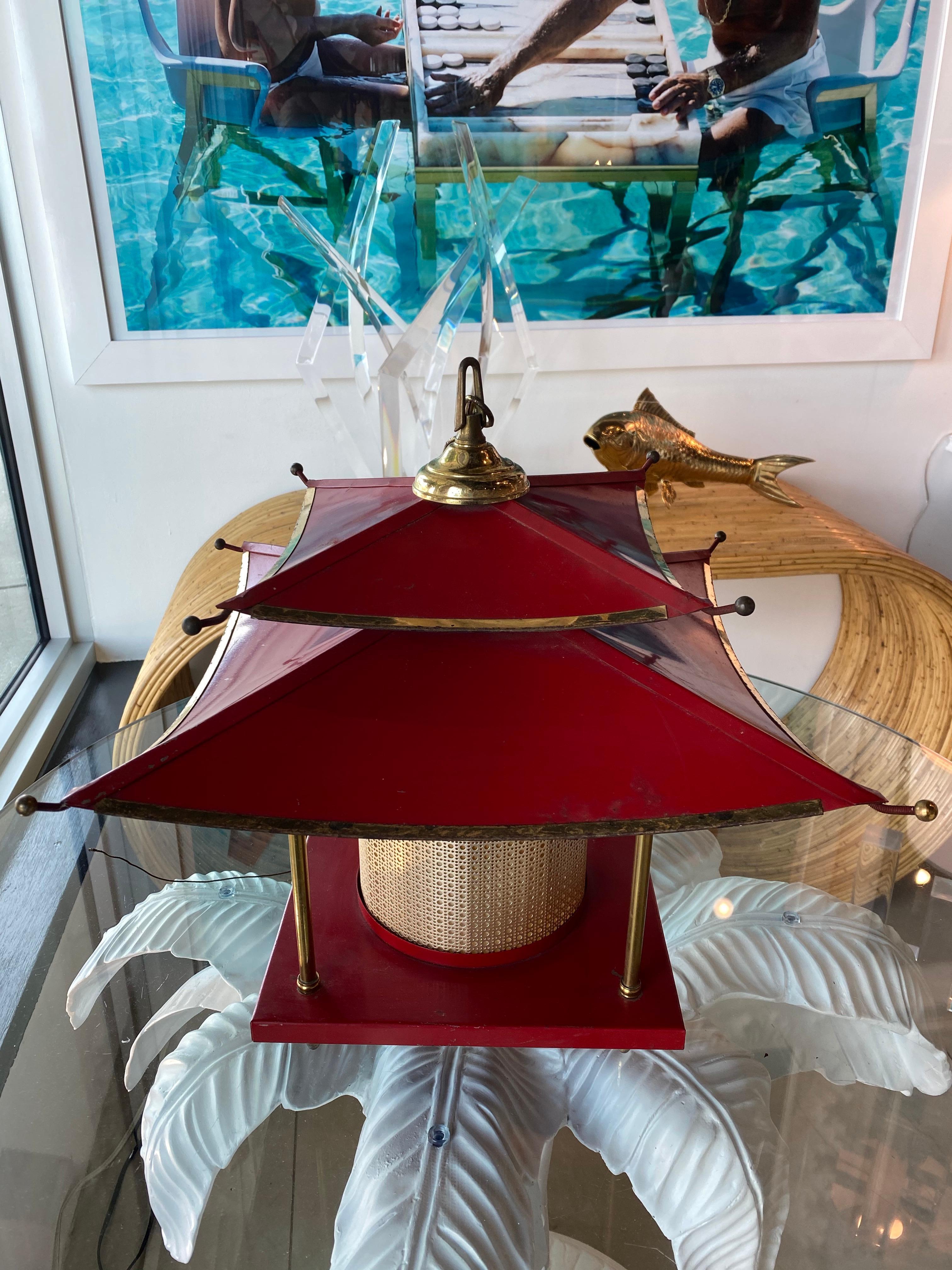 pagoda chandelier