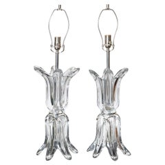 Vintage 1960s Pair of "Splash" Lamps by Art Vannes