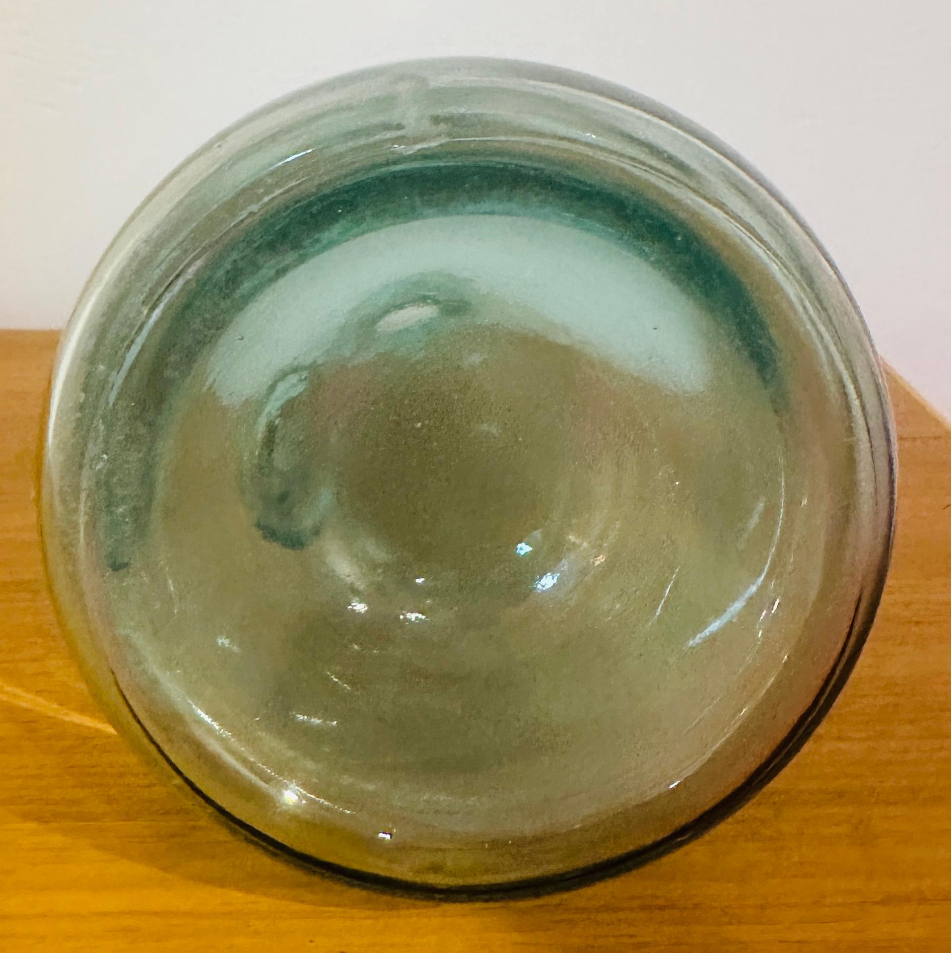 Vintage 1960s Pale Green Holmegaard Glasværk by Ole Winther 