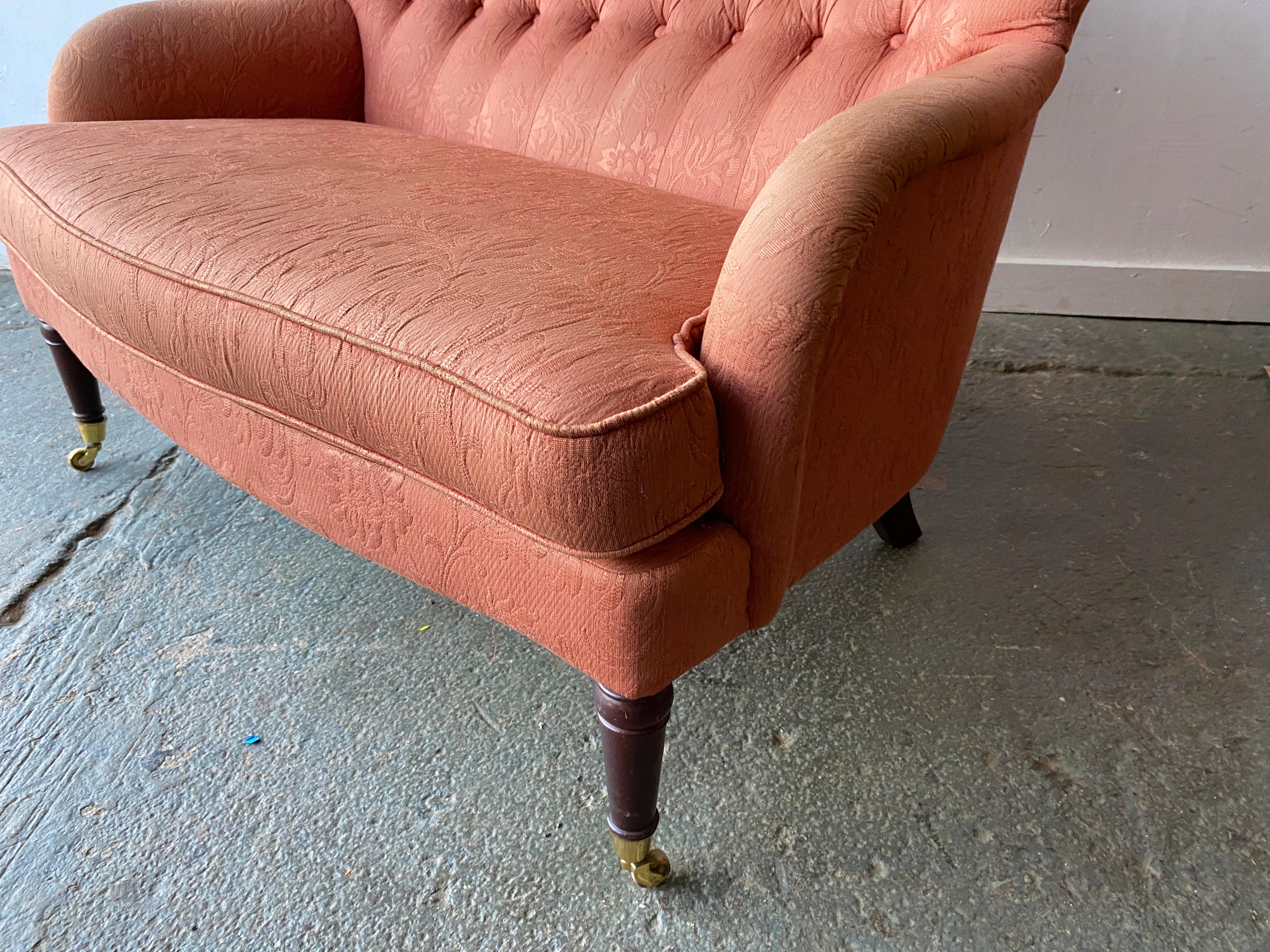Sofá vintage Parker Knoll de 2 plazas de los años 60 Moderno de mediados de siglo en venta