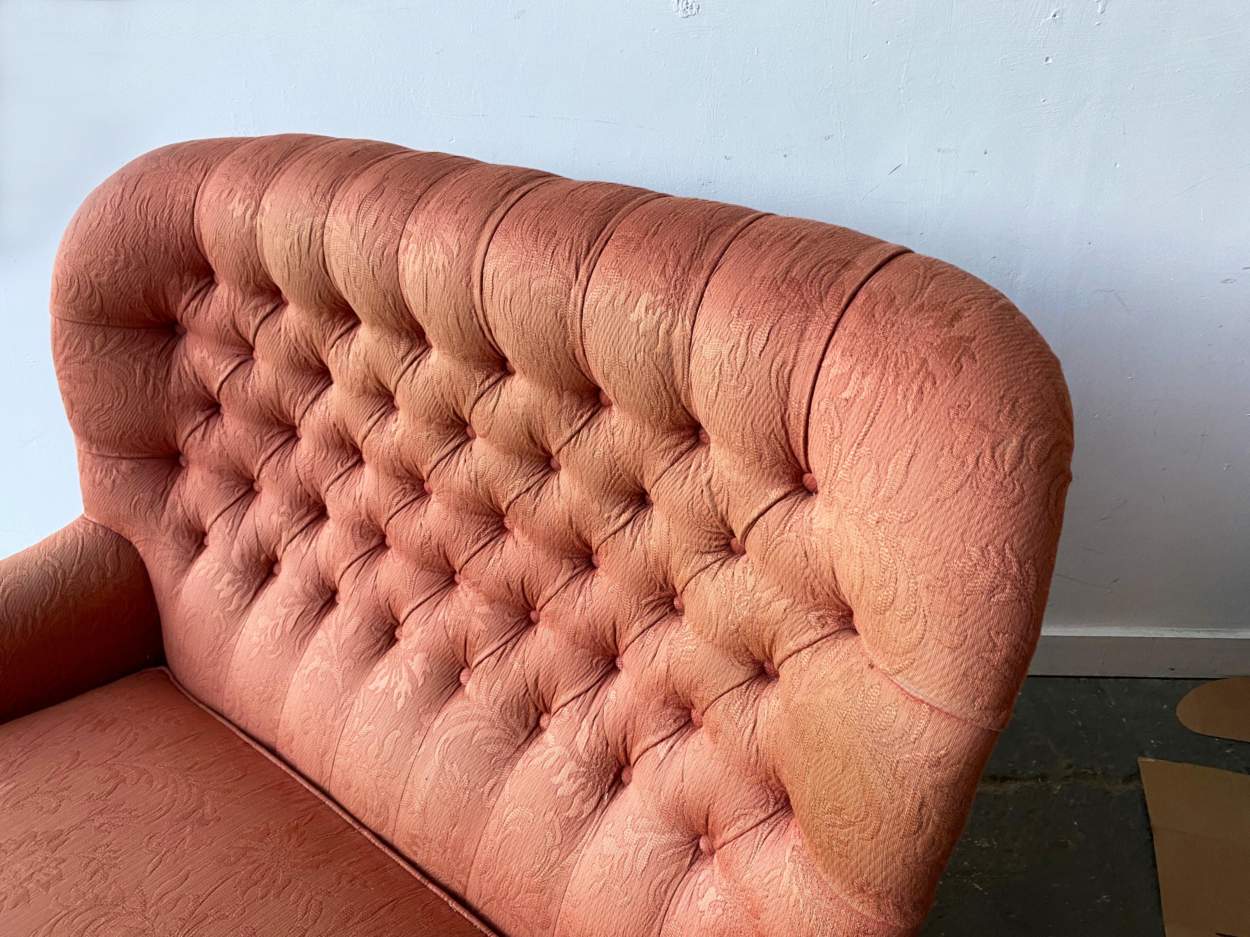 Sofá vintage Parker Knoll de 2 plazas de los años 60 siglo XX en venta