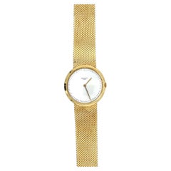 Patek Philippe 18k Gelbgold Disco Volante Zifferblatt-Armbanduhr, 1960er Jahre