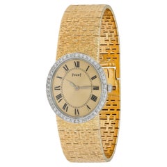 Piaget Montre vintage des années 1960 avec diamants
