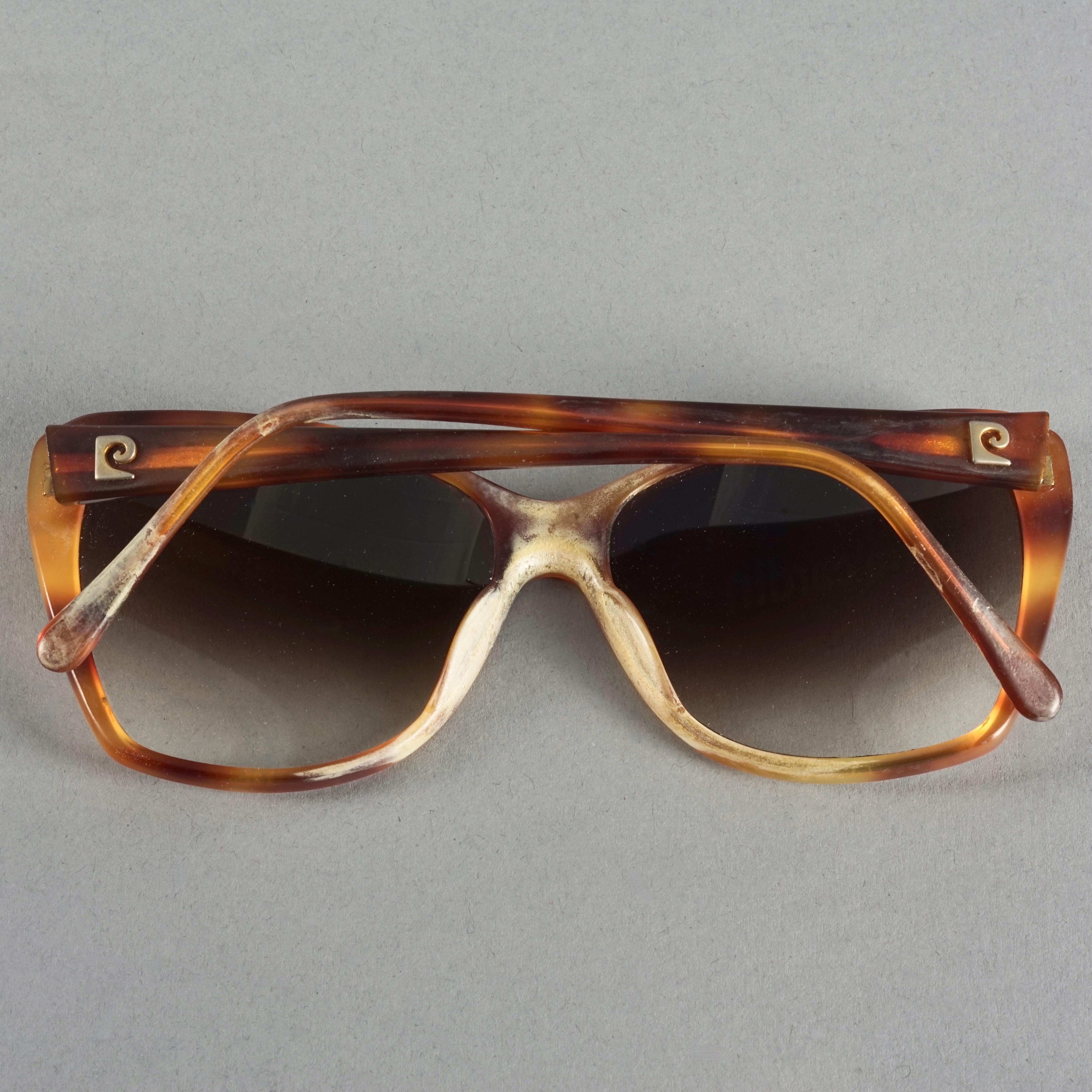 Vintage 1960s PIERRE CARDIN Tortoise Mother of Pearl Sunglasses For Sale 5