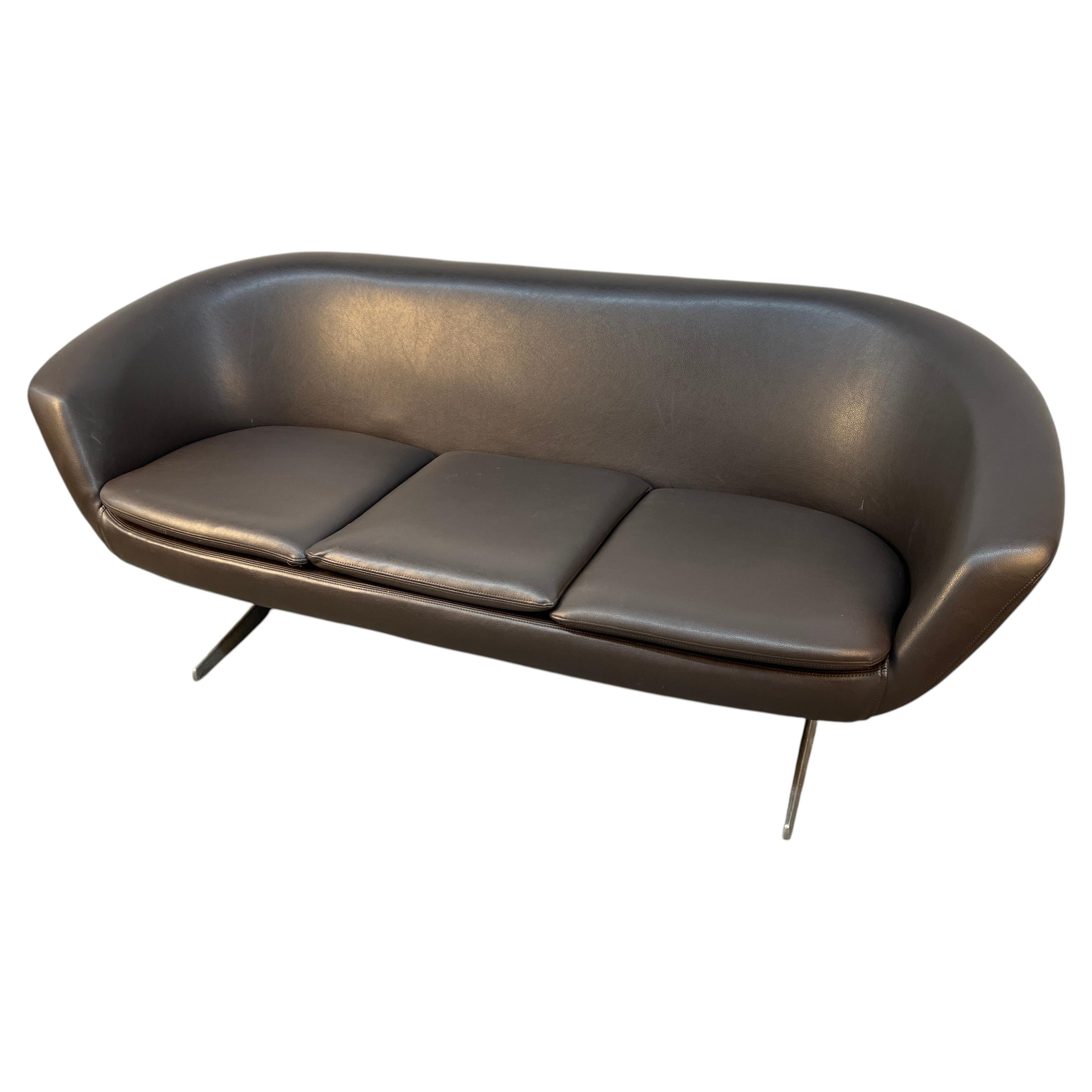 Vintage-Dreisitzer-Sofa „Pod“ aus den 1960er Jahren von Carl Eric Klote für Overman aus Schweden