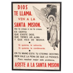 The Vintage Poster: Religiöse Typografie der 1960er Jahre - Editorial Balmes, Barcelona