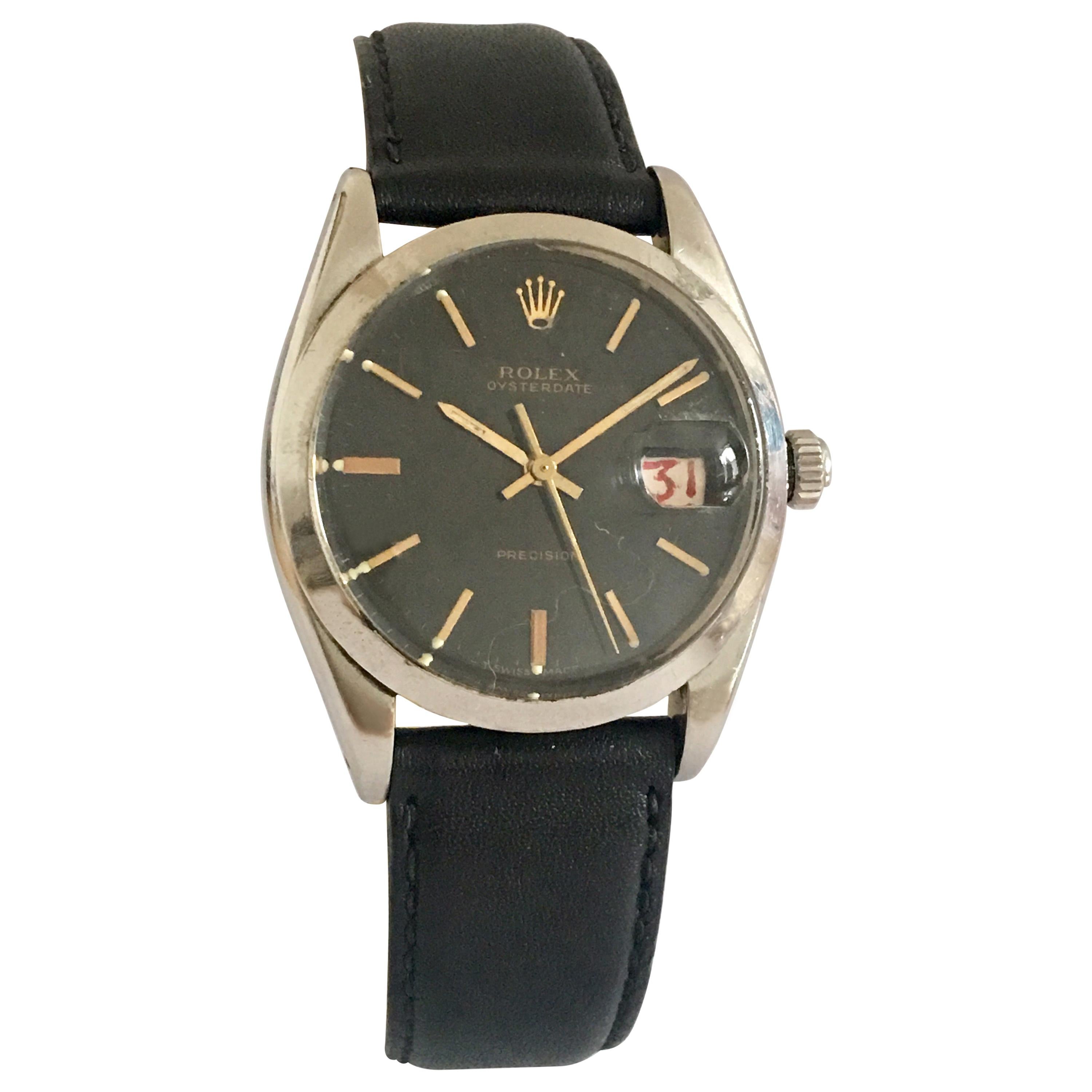 Vintage 1960s Rolex Oyster Date Precision 46561