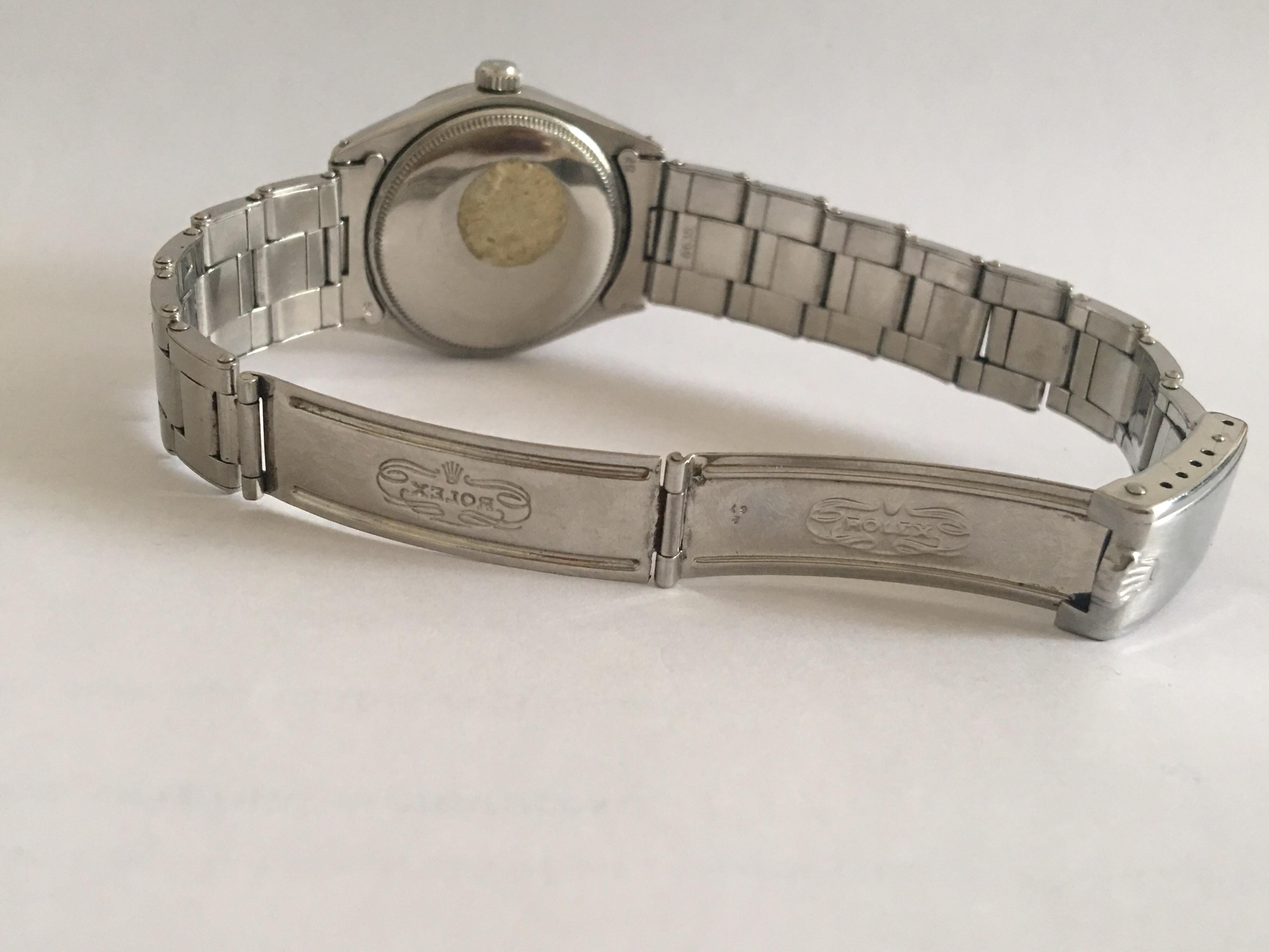 Vintage 1960s Rolex Oyster Perpetual Air-King Precision, 1520 For Sale 1