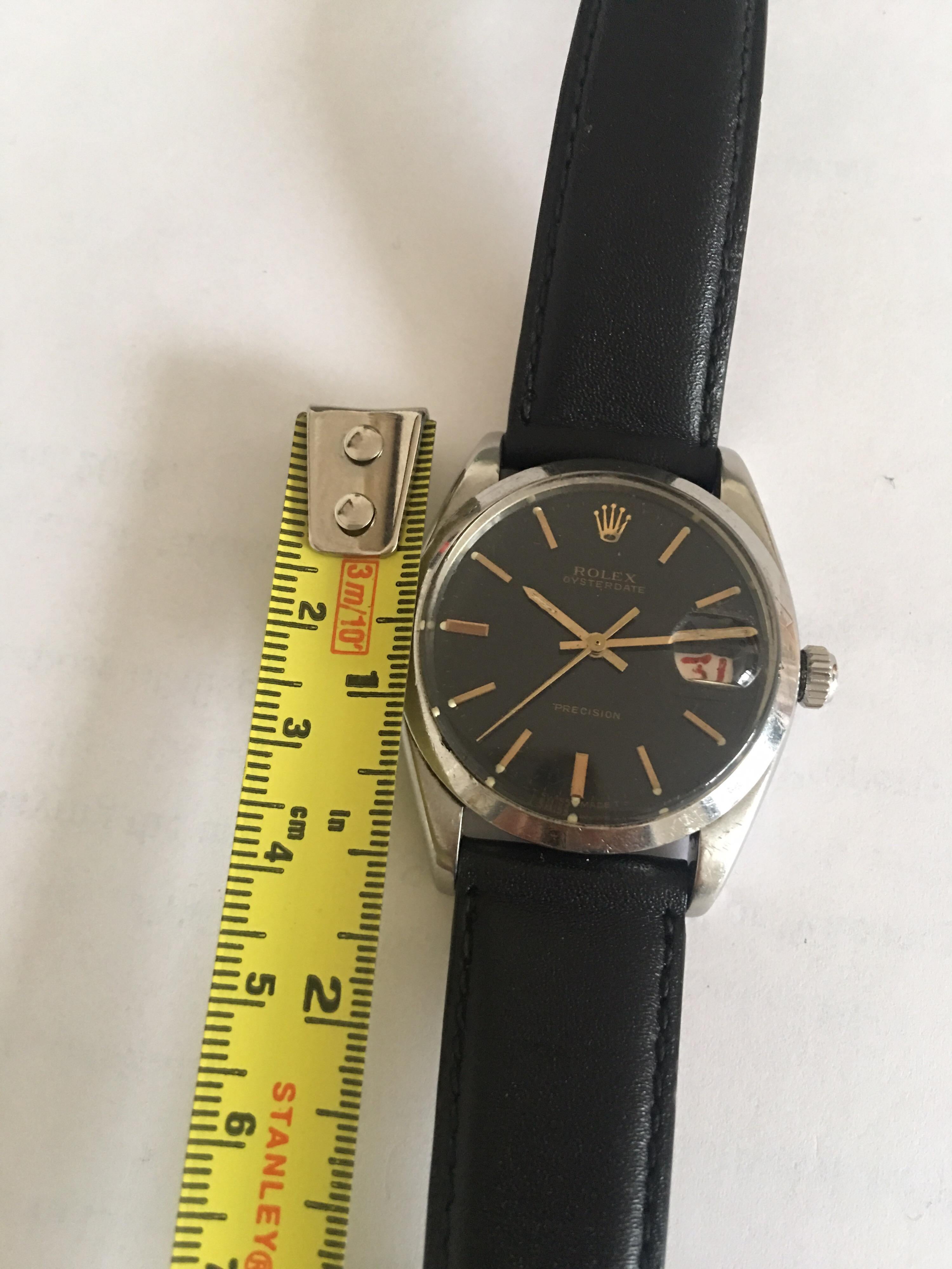 Vintage 1960s Rolex Oyster Date Precision 46561 5