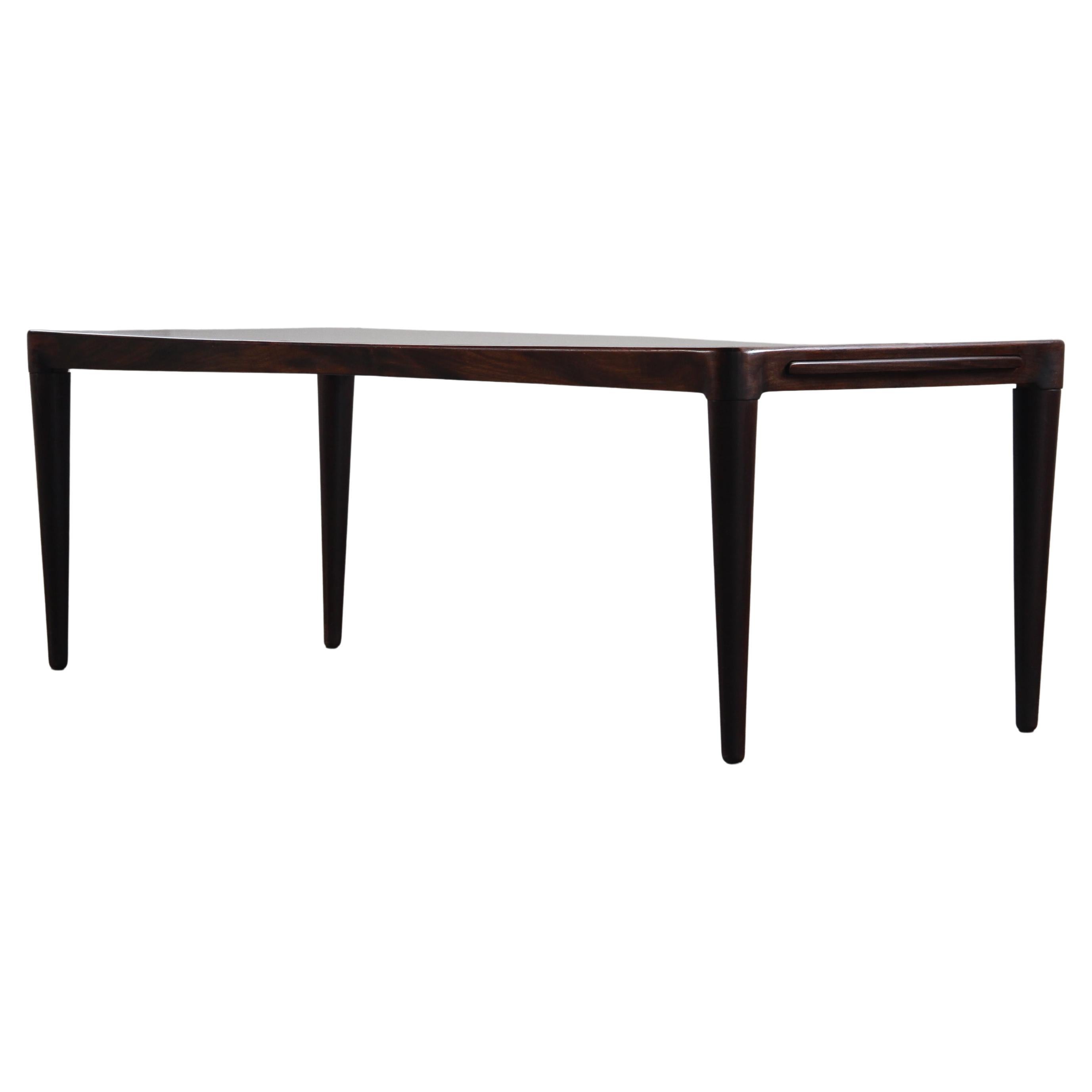 Vintage 1960s Rosewood Coffee Table, B.C. Møbler Vejle, Denmark