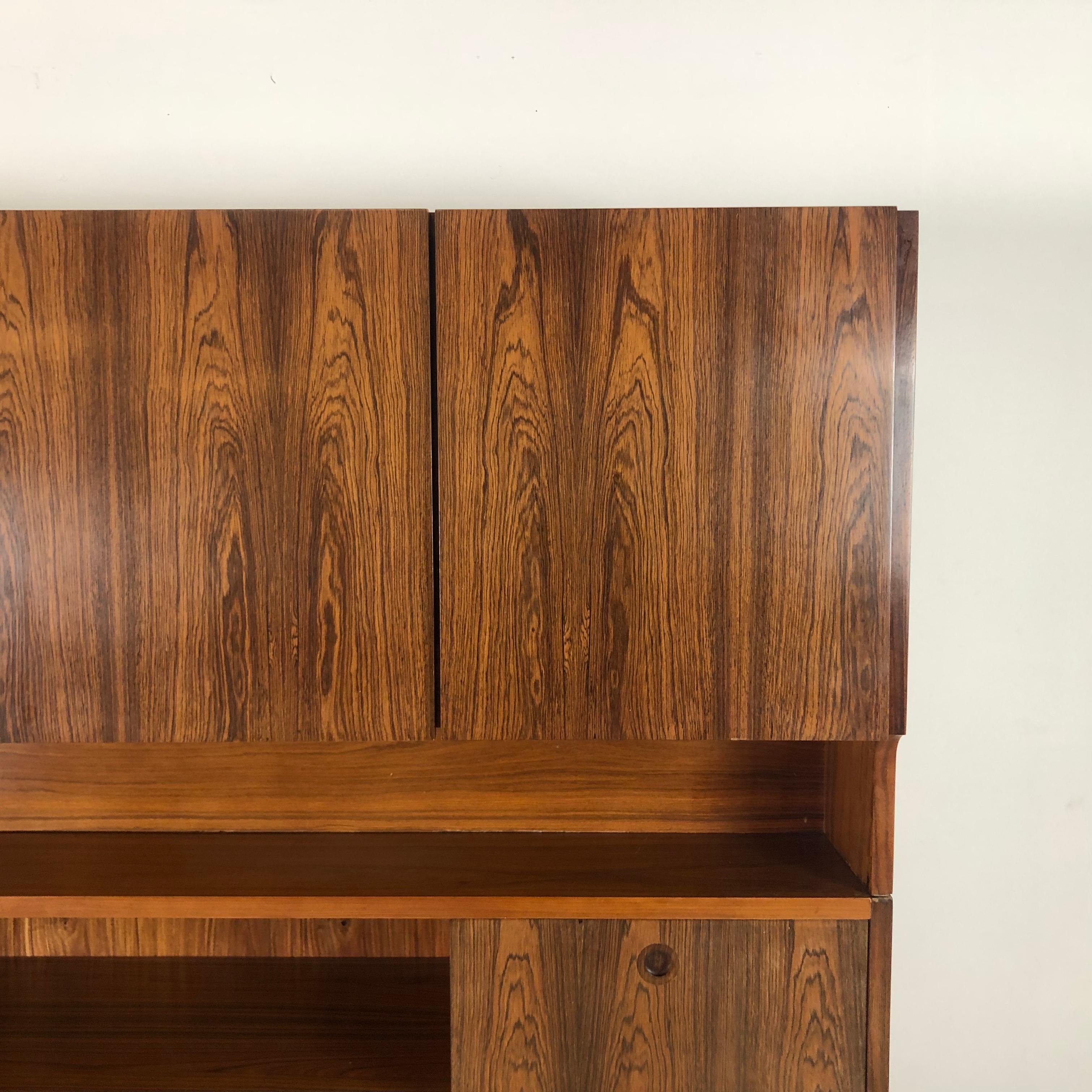 Vintage 1960s Rosewood Wall Unit by Robert Heritage for Archie Shine For Sale 7