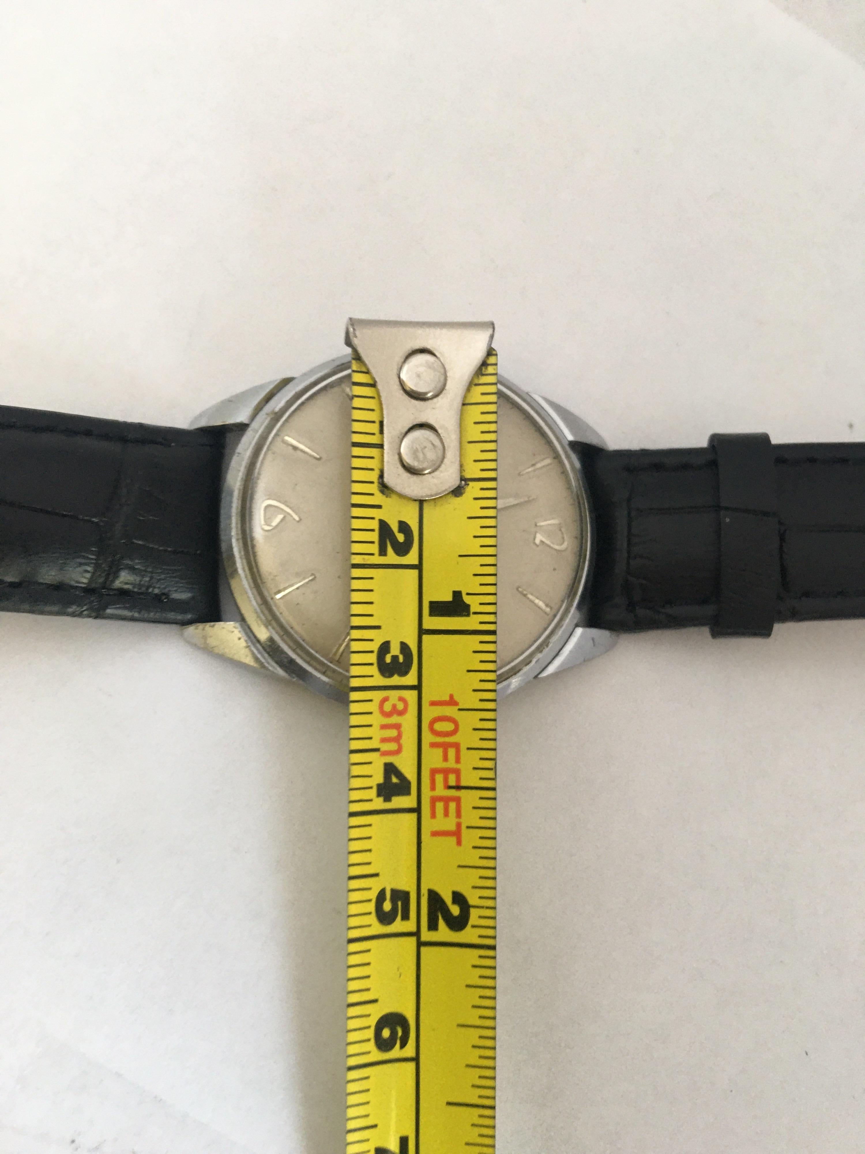 Vintage 1960s Russian Mechanical Watch For Sale 4