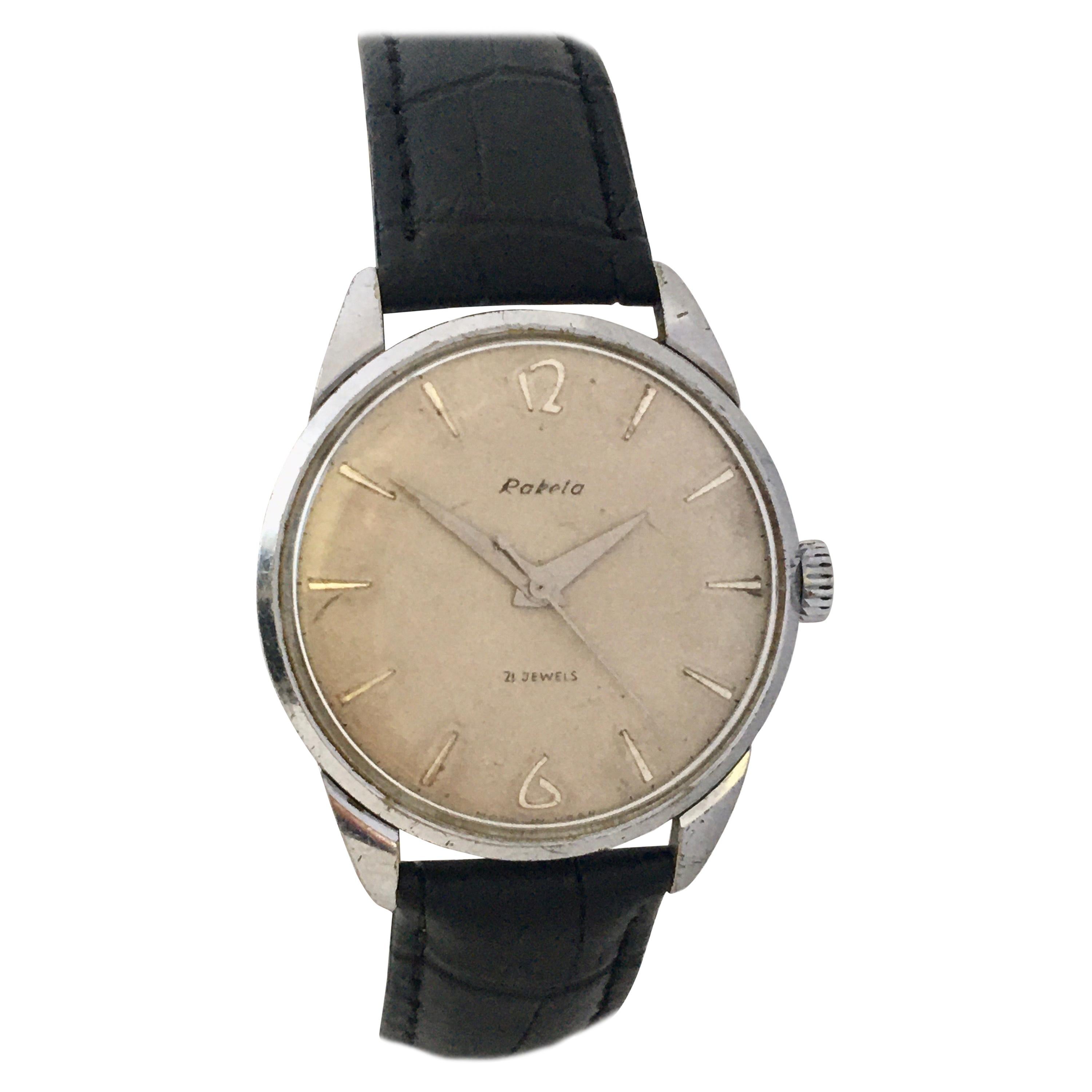 Vintage 1960s Russian Mechanical Watch For Sale