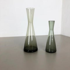 Vintage 1960s Set of 2 Turmalin Vases by Wilhelm Wagenfeld for WMF, Germany